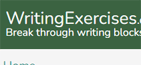 Writing Exercises website